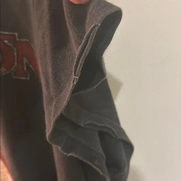 MadeWorn Black Short Sleeve Tee Eric Clapton with glitter effects on design M/L - Picture 8 of 10